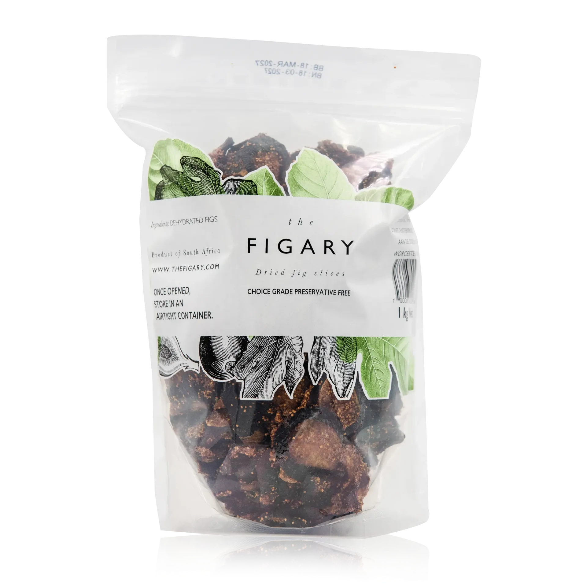 200g Dried figs (Preservative-free)