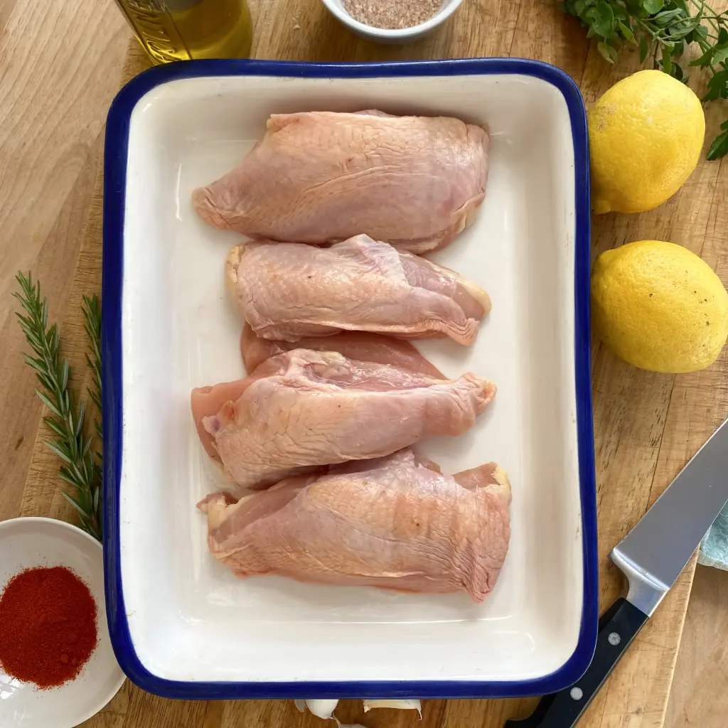 Chicken breasts (skinless & deboned)